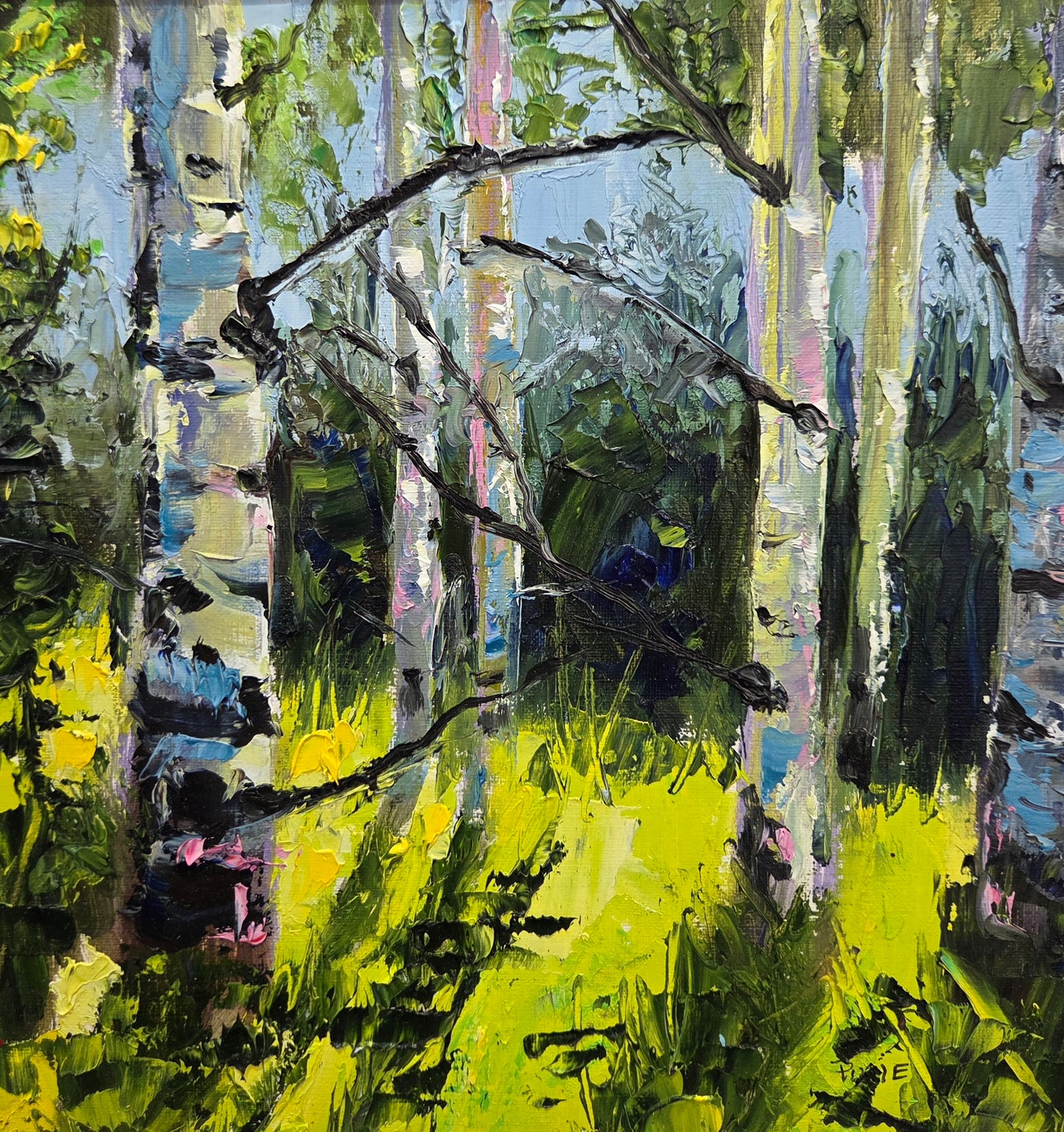 Lost In Thought - Original Oil by Pixie Glore Morris