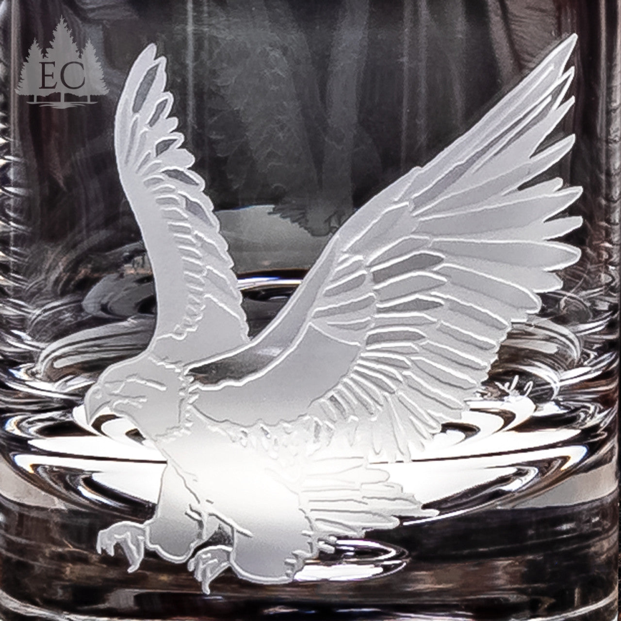 Eagle Crystal Rocks Glasses