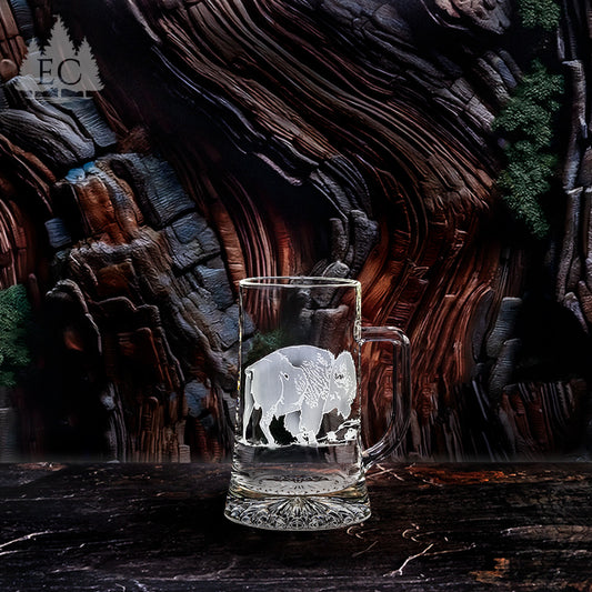 Buffalo Mugs, Set of 2