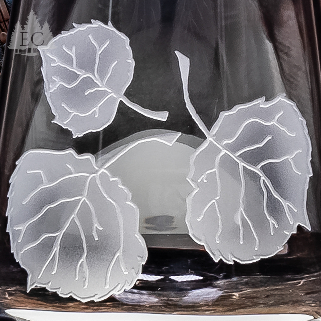 Evergreen Crystal Stemless Wine Glass