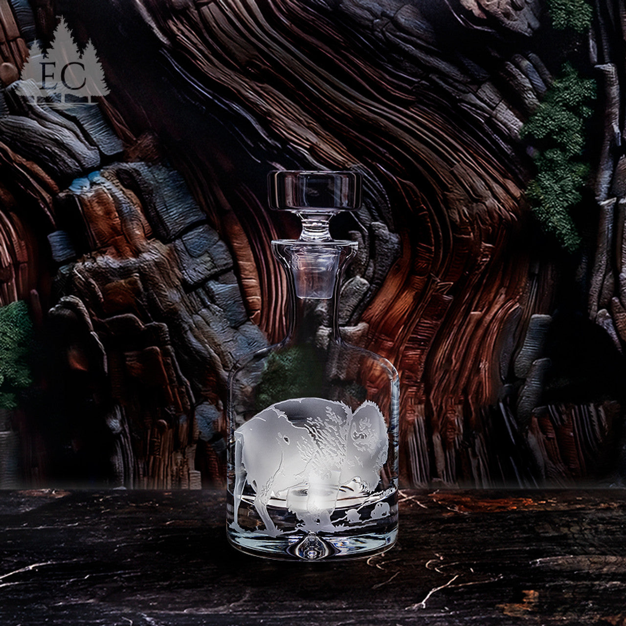 Buffalo Crystal Decanter
