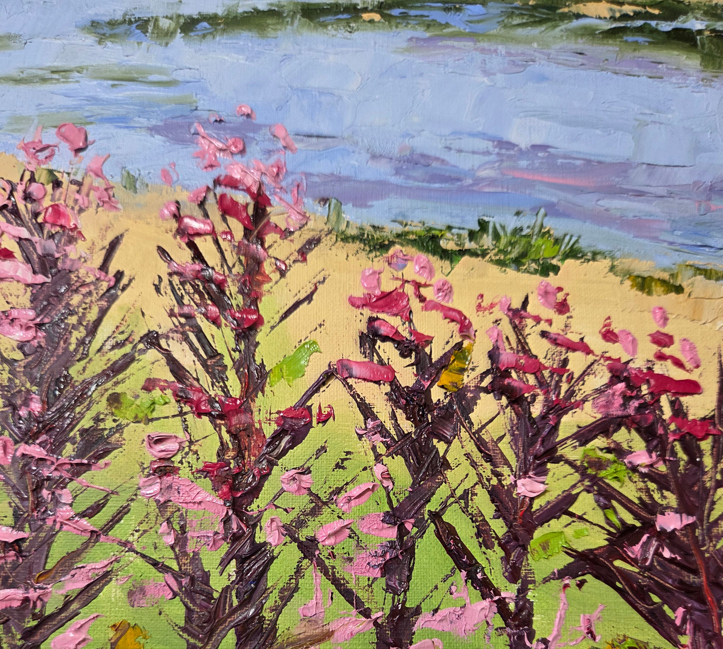 Color Splash - Original Oil Paining by Pixie Glore Morris