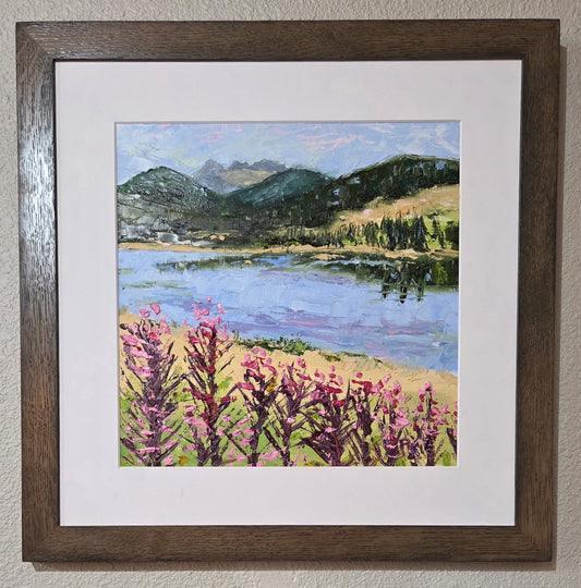 Color Splash - Original Oil Paining by Pixie Glore Morris