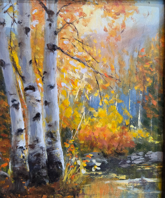 Gentle Nature - Original Oil By Allen Voss